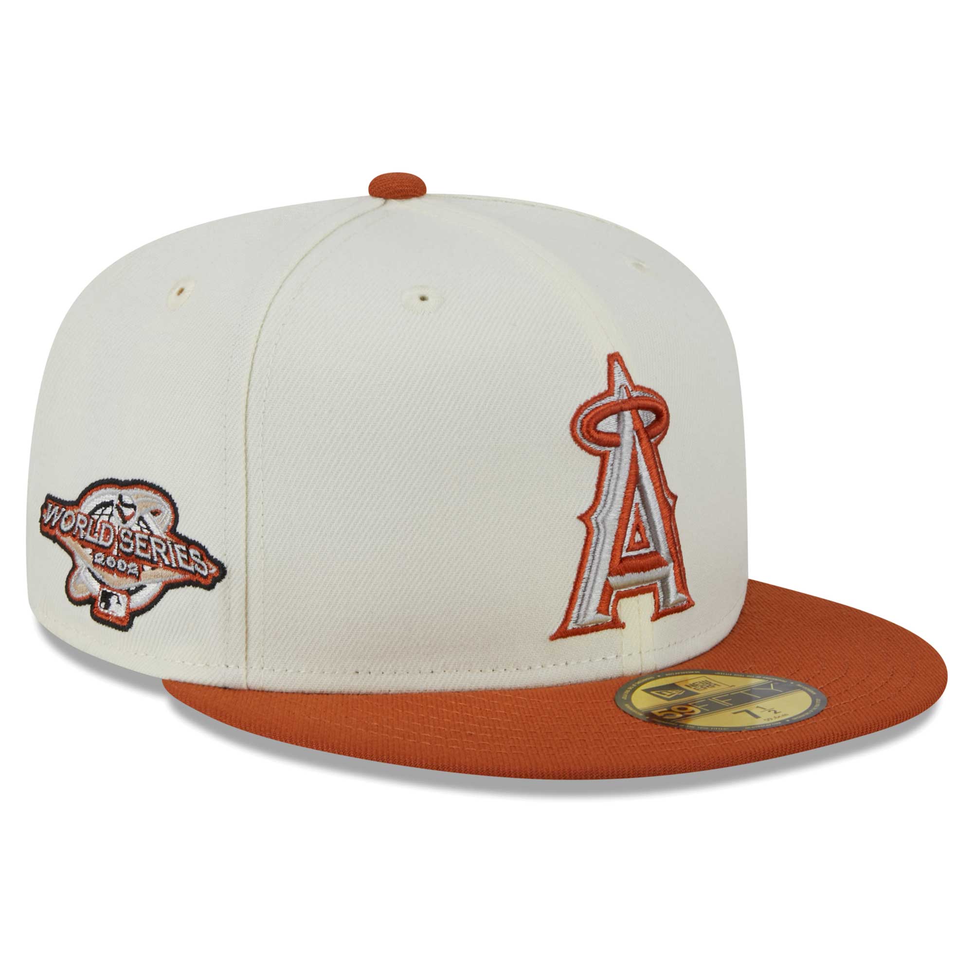 Los Angeles Angels Jerseys Shop – mens los angeles angels new era creamorange 59fifty fitted hat Baseball Jerseys and Caps for Fans