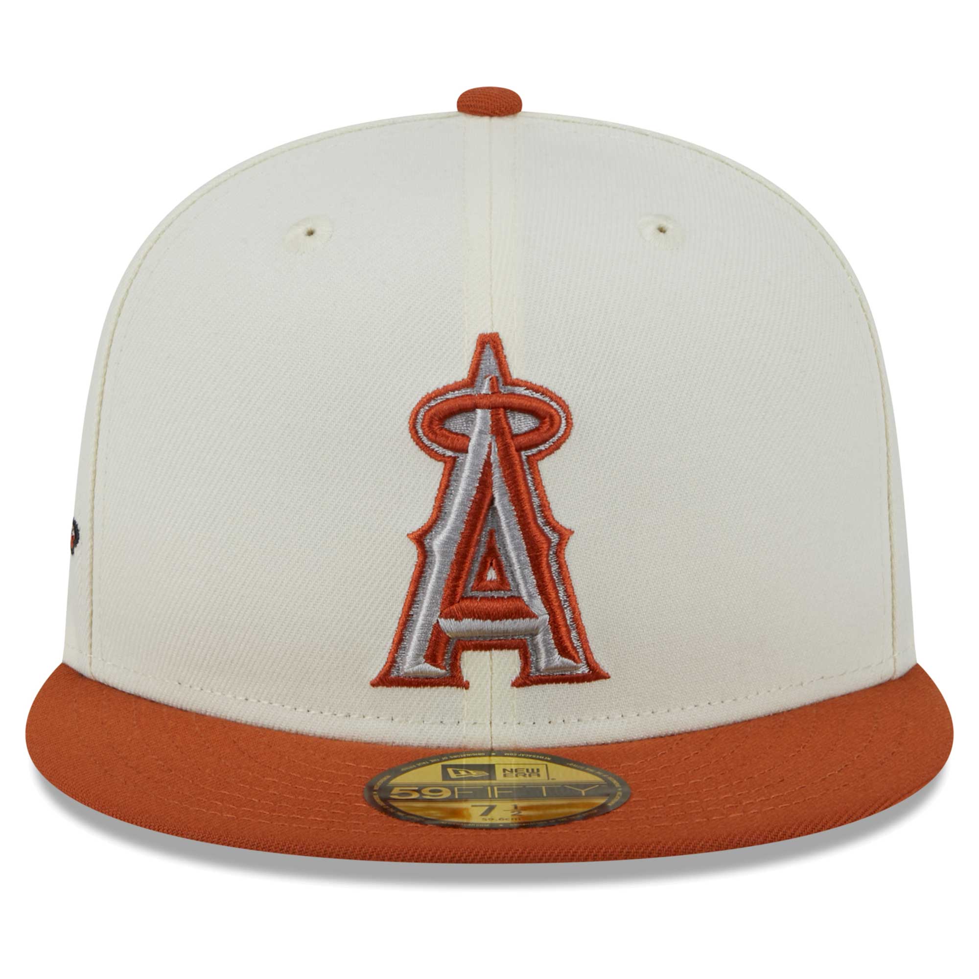 Los Angeles Angels Jerseys Shop – mens los angeles angels new era creamorange 59fifty fitted hat Baseball Jerseys and Caps for Fans