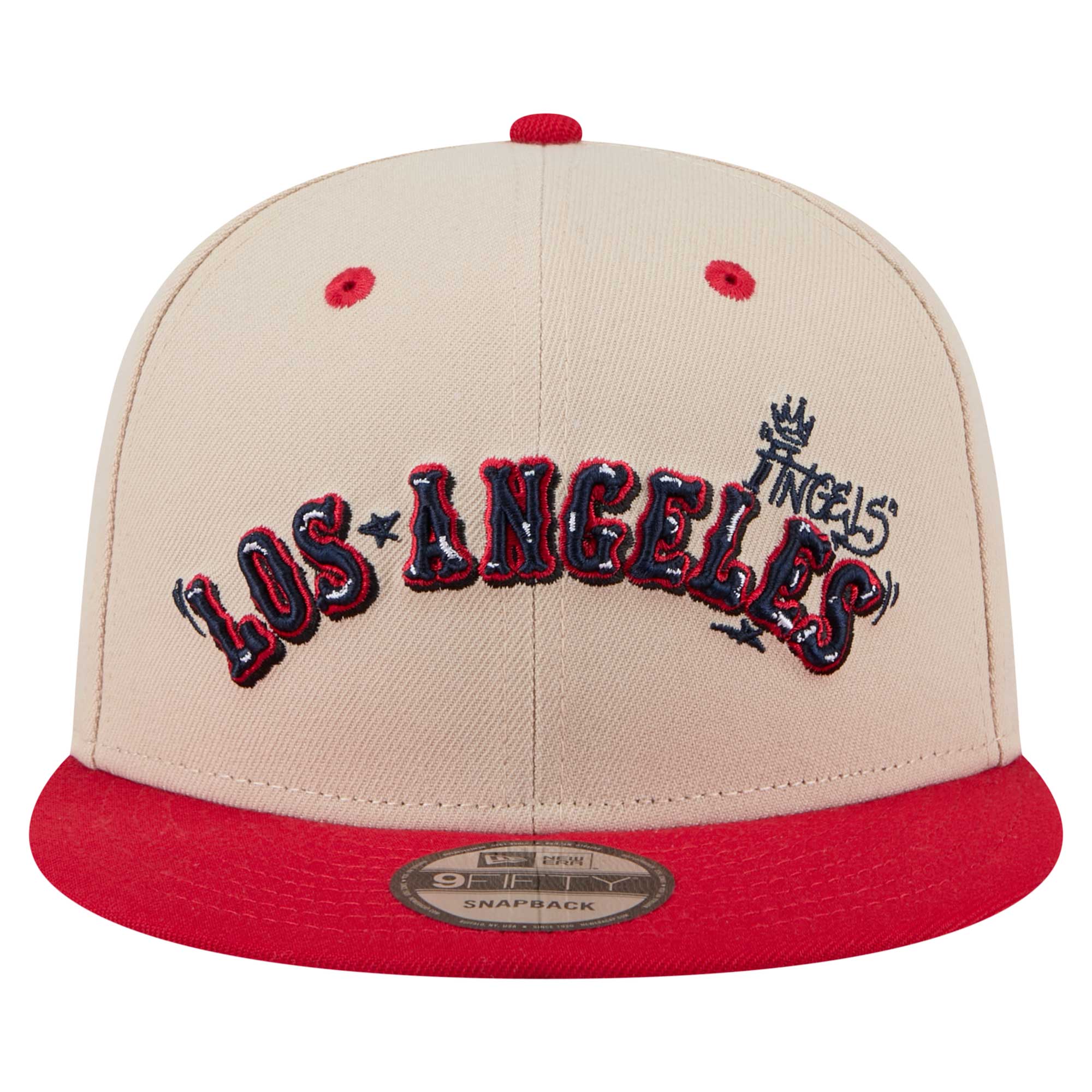 Los Angeles Angels Jerseys Shop – mens los angeles angels new era creamred cooperstown collection team art 9fifty snapback hat Baseball Jerseys and Caps for Fans