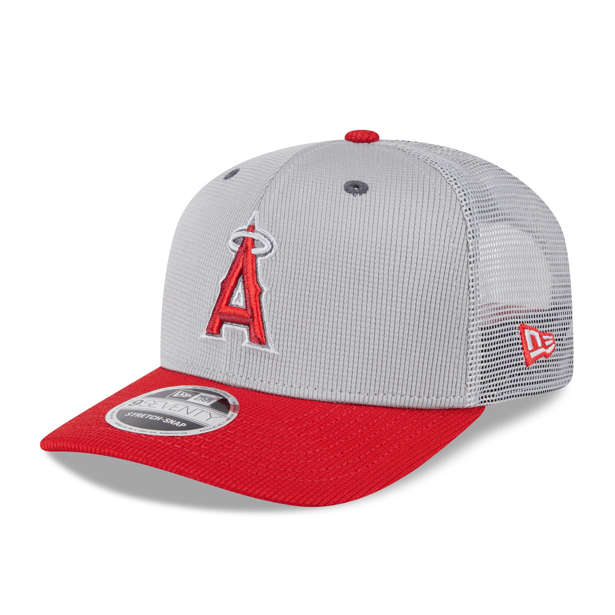 Los Angeles Angels Jerseys Shop – mens los angeles angels new era grayred 2025 batting practice 9seventy stretch-snap trucker hat Baseball Jerseys and Caps for Fans