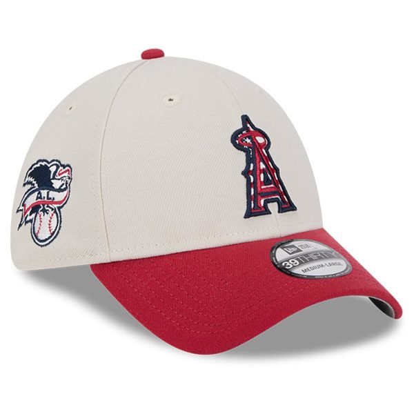Los Angeles Angels Jerseys Shop – mens los angeles angels new era khakired 2024 fourth of july 39thirty flex hat Baseball Jerseys and Caps for Fans