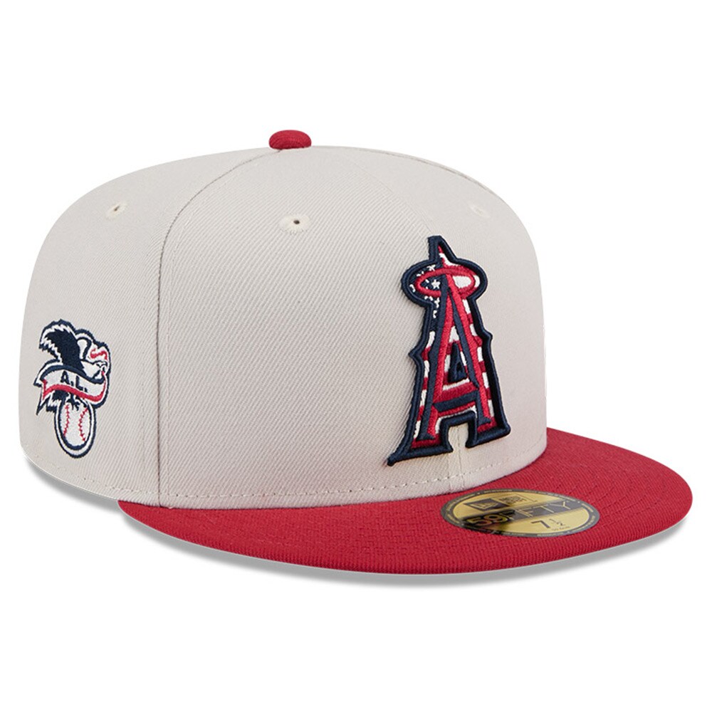 Los Angeles Angels Jerseys Shop – mens los angeles angels new era khakired 2024 fourth of july 59fifty fitted hat Baseball Jerseys and Caps for Fans
