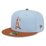 Los Angeles Angels Jerseys Shop – mens los angeles angels new era light bluebrown spring color basic two-tone 59fifty fitted hat Baseball Jerseys and Caps for Fans