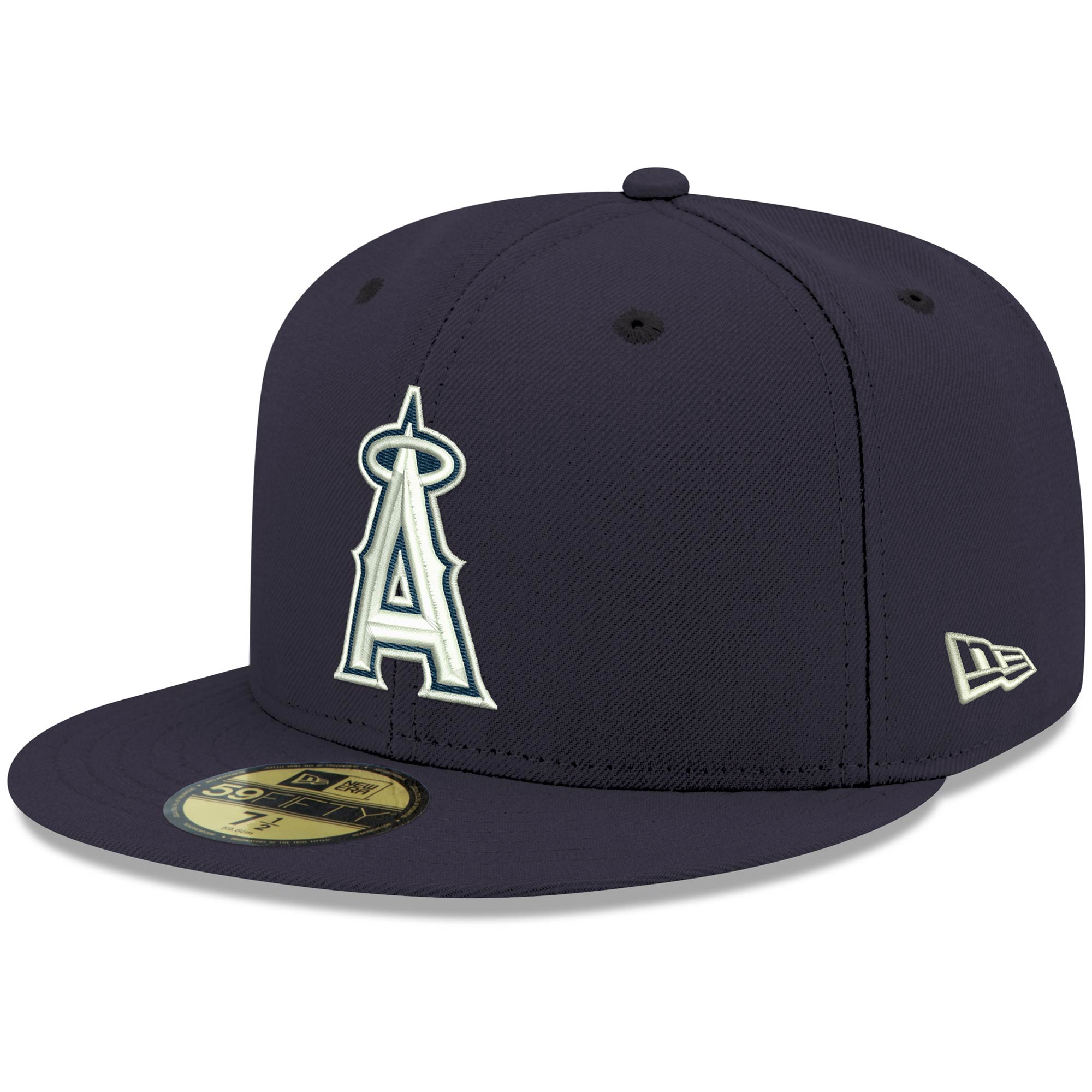 Los Angeles Angels Jerseys Shop – mens los angeles angels new era navy white logo 59fifty fitted hat Baseball Jerseys and Caps for Fans