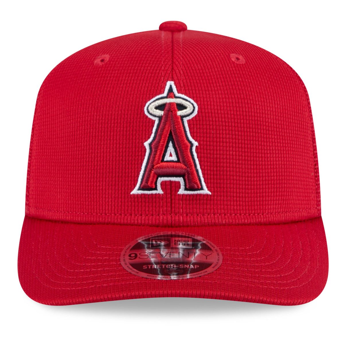 Los Angeles Angels Jerseys Shop – mens los angeles angels new era red 2025 spring training 9seventy stretch-snap trucker hat Baseball Jerseys and Caps for Fans