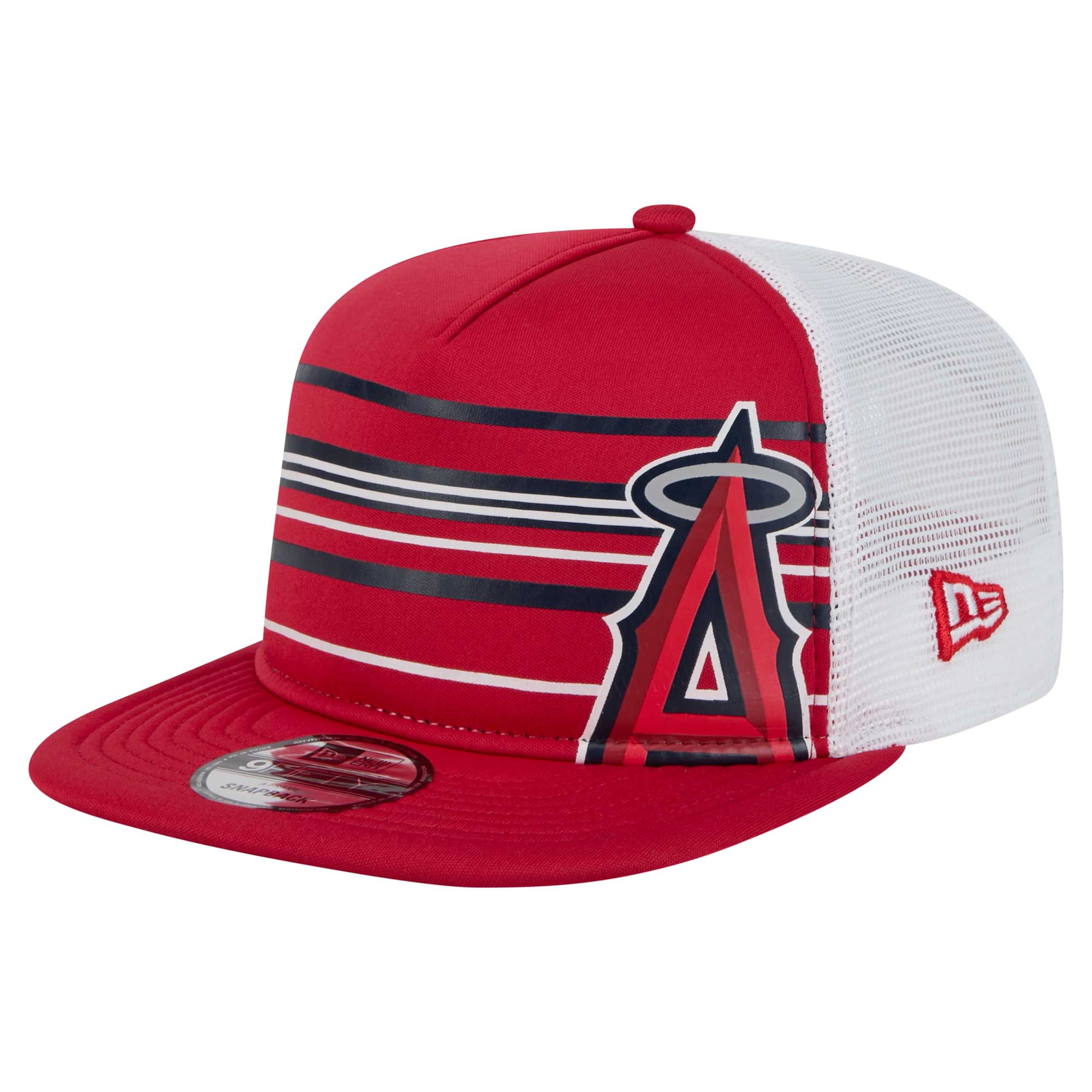 Los Angeles Angels Jerseys Shop – mens los angeles angels new era red 9fifty a-frame trucker snapback hat Baseball Jerseys and Caps for Fans