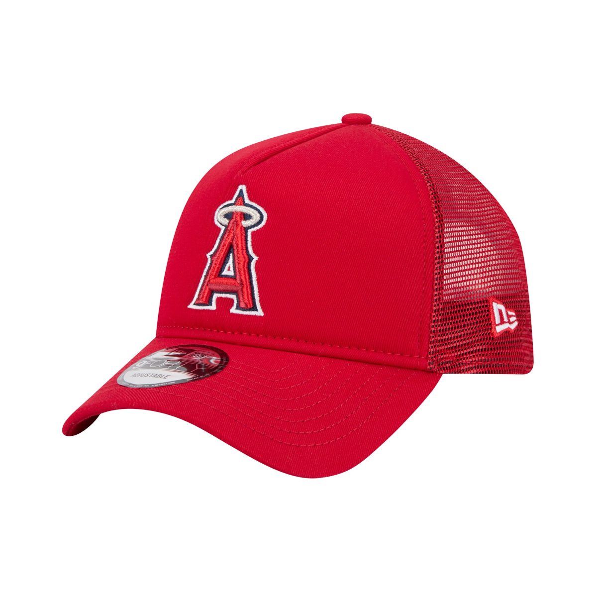 Los Angeles Angels Jerseys Shop – mens los angeles angels new era red 9forty a-frame trucker adjustable hat Baseball Jerseys and Caps for Fans