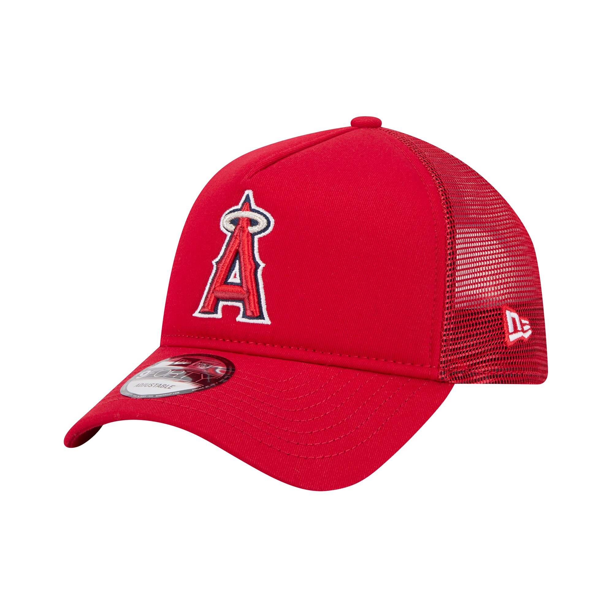 Los Angeles Angels Jerseys Shop – mens los angeles angels new era red 9forty a-frame trucker adjustable hat Baseball Jerseys and Caps for Fans