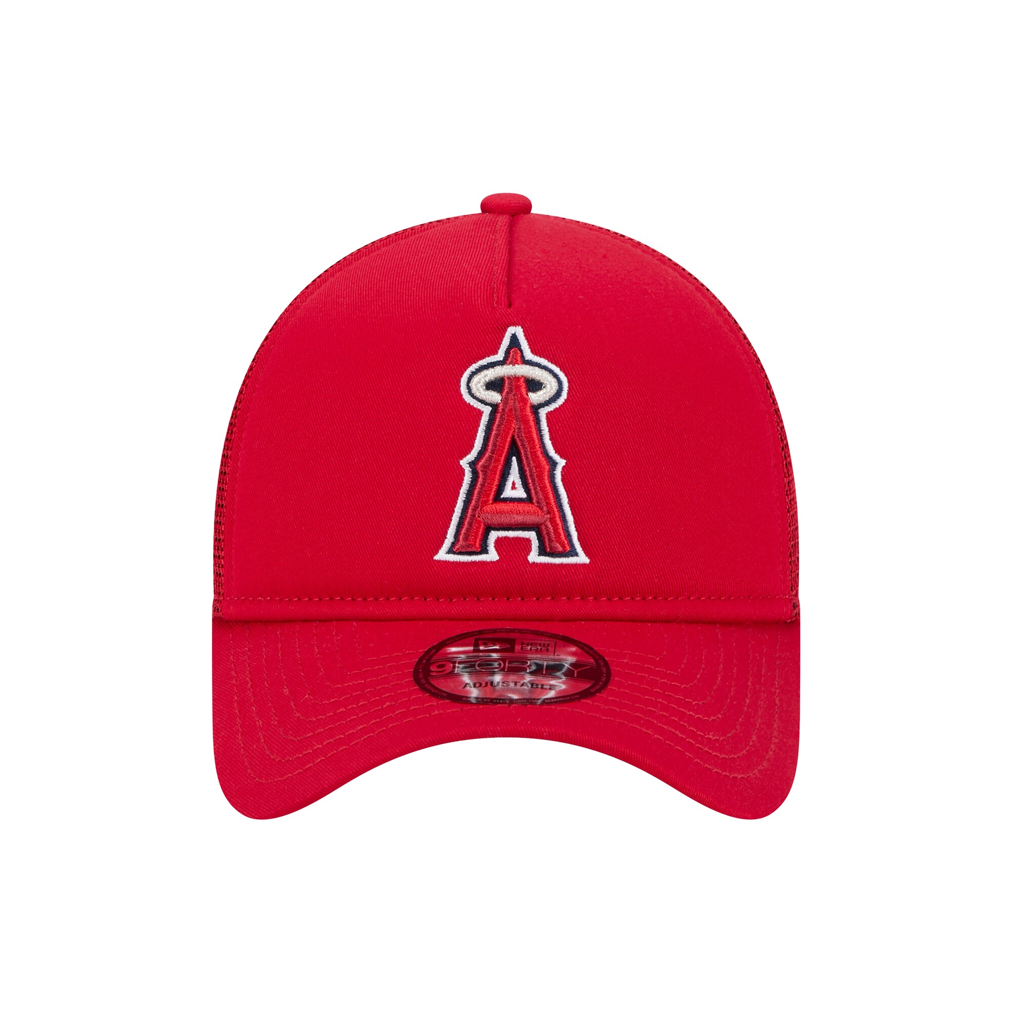 Los Angeles Angels Jerseys Shop – mens los angeles angels new era red 9forty a-frame trucker adjustable hat Baseball Jerseys and Caps for Fans