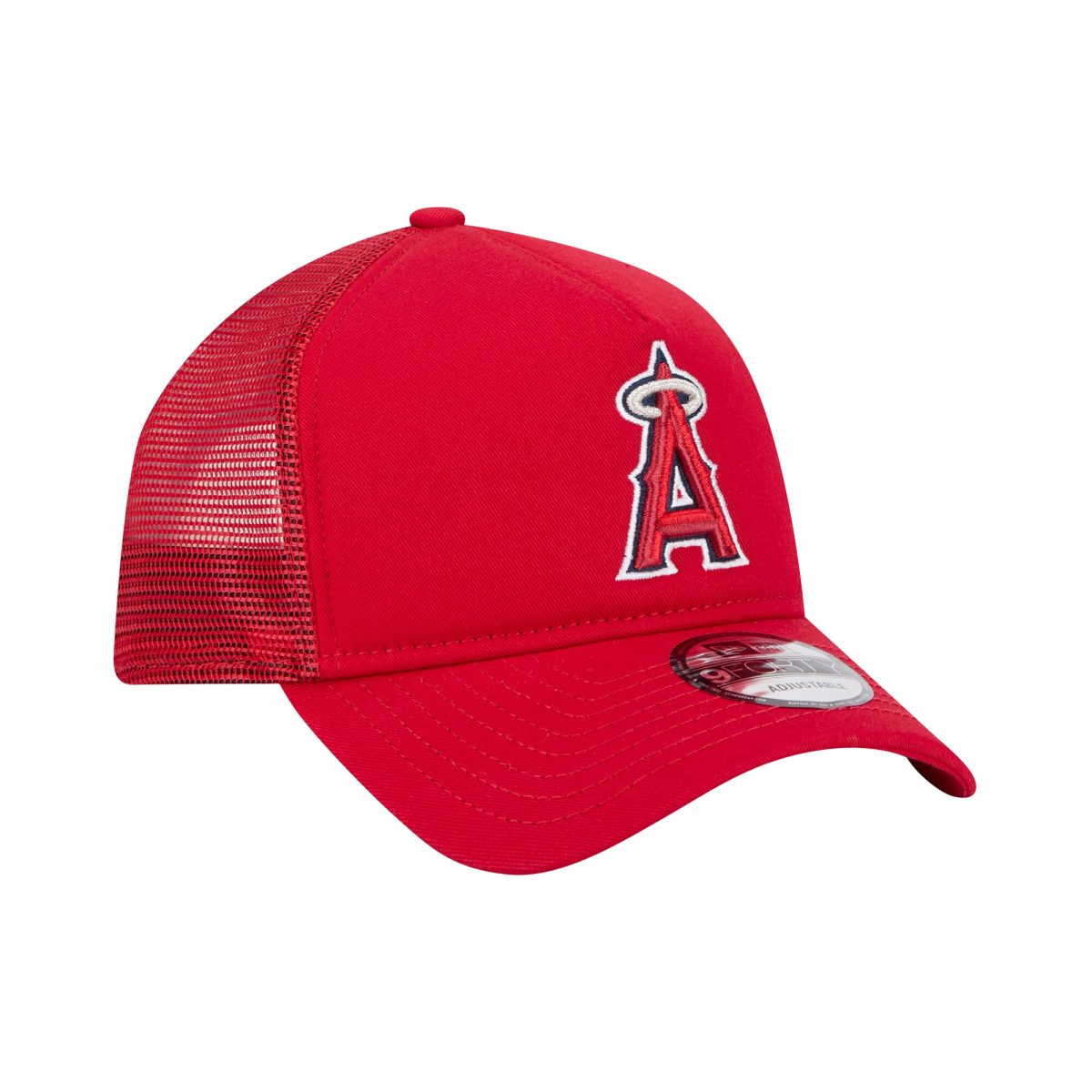 Los Angeles Angels Jerseys Shop – mens los angeles angels new era red 9forty a-frame trucker adjustable hat Baseball Jerseys and Caps for Fans