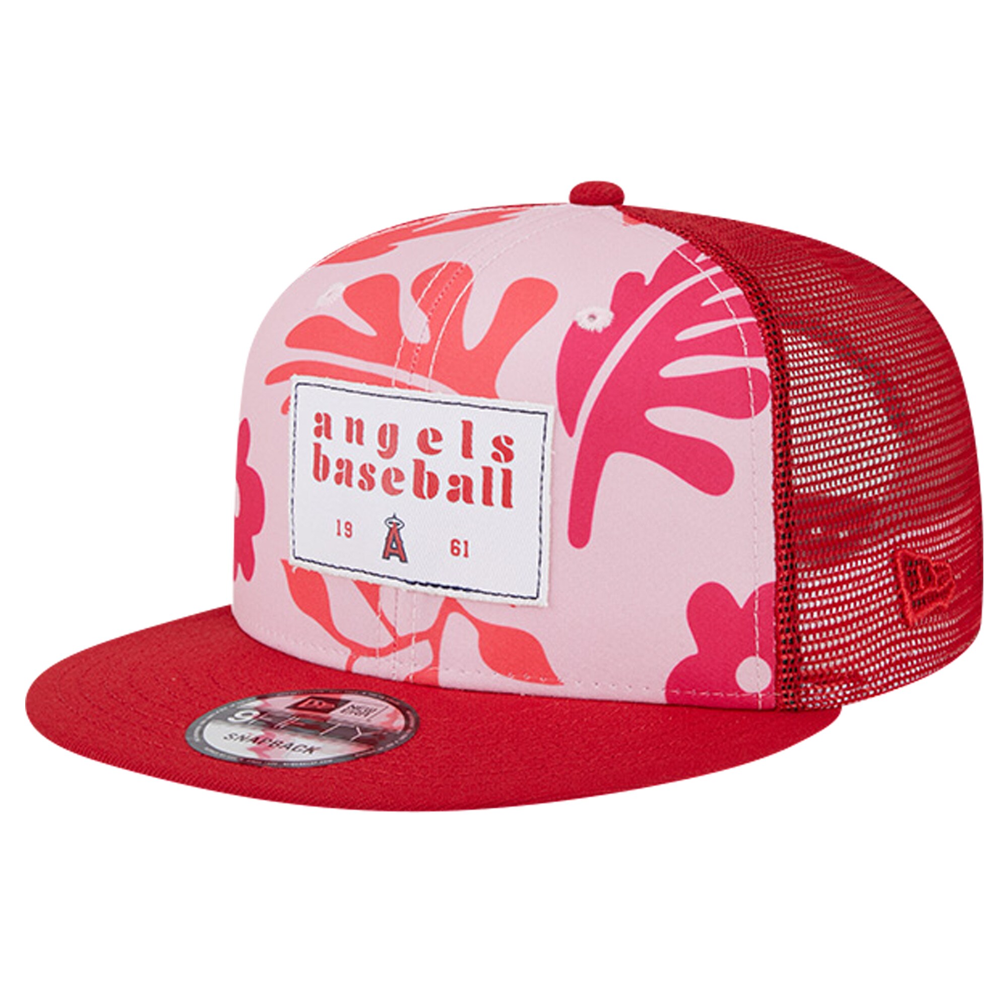 Los Angeles Angels Jerseys Shop – mens los angeles angels new era red bikini bottom trucker 9fifty snapback hat Baseball Jerseys and Caps for Fans