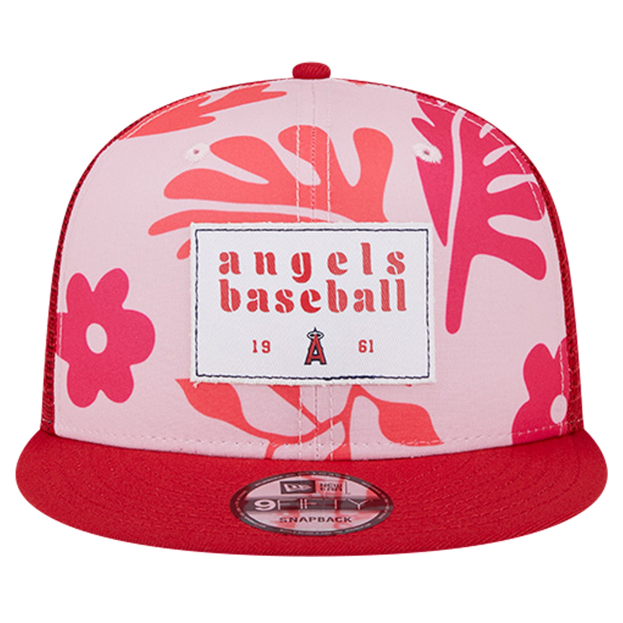 Los Angeles Angels Jerseys Shop – mens los angeles angels new era red bikini bottom trucker 9fifty snapback hat Baseball Jerseys and Caps for Fans