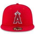 Los Angeles Angels Jerseys Shop – mens los angeles angels new era red game authentic collection on-field 59fifty fitted hat Baseball Jerseys and Caps for Fans