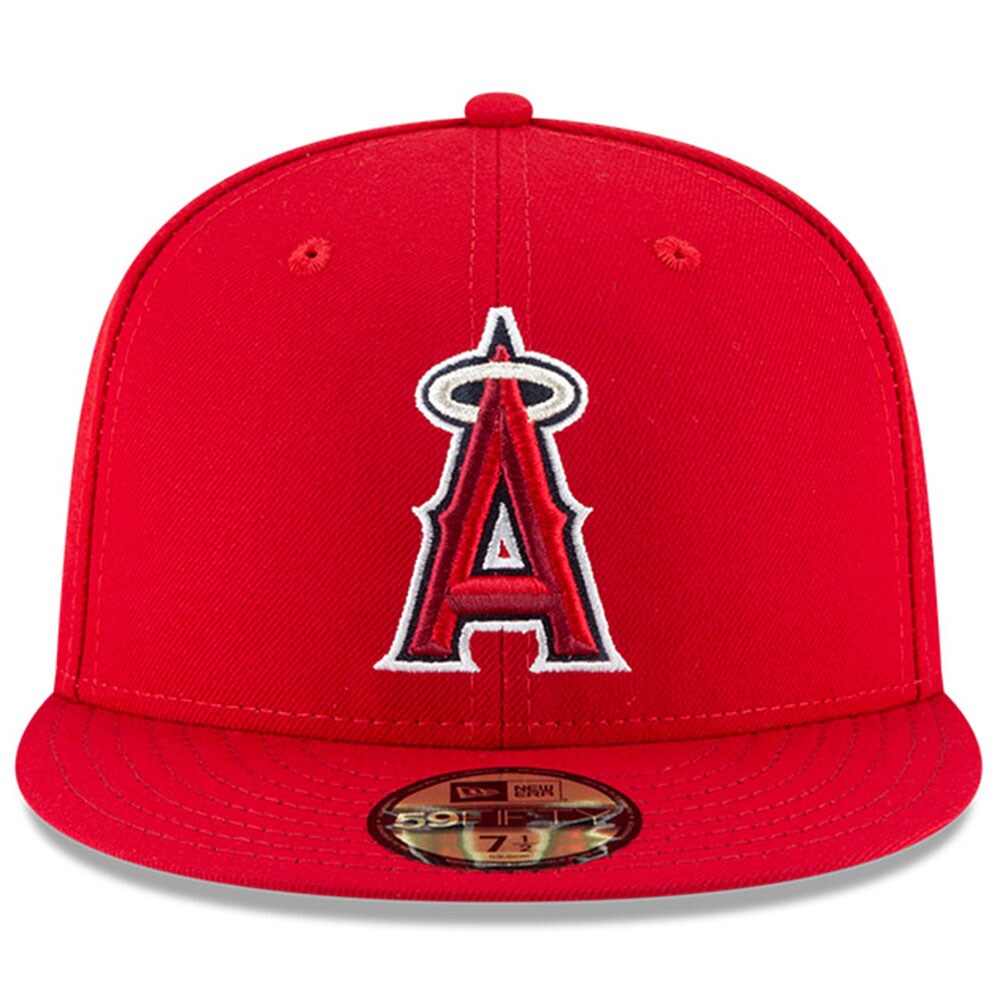 Los Angeles Angels Jerseys Shop – mens los angeles angels new era red game authentic collection on-field 59fifty fitted hat Baseball Jerseys and Caps for Fans