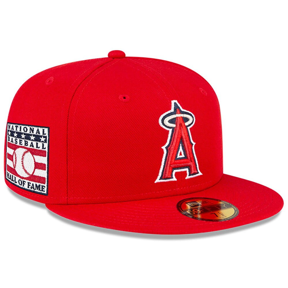 Los Angeles Angels Jerseys Shop – mens los angeles angels new era red national baseball hall of fame 59fifty fitted hat Baseball Jerseys and Caps for Fans