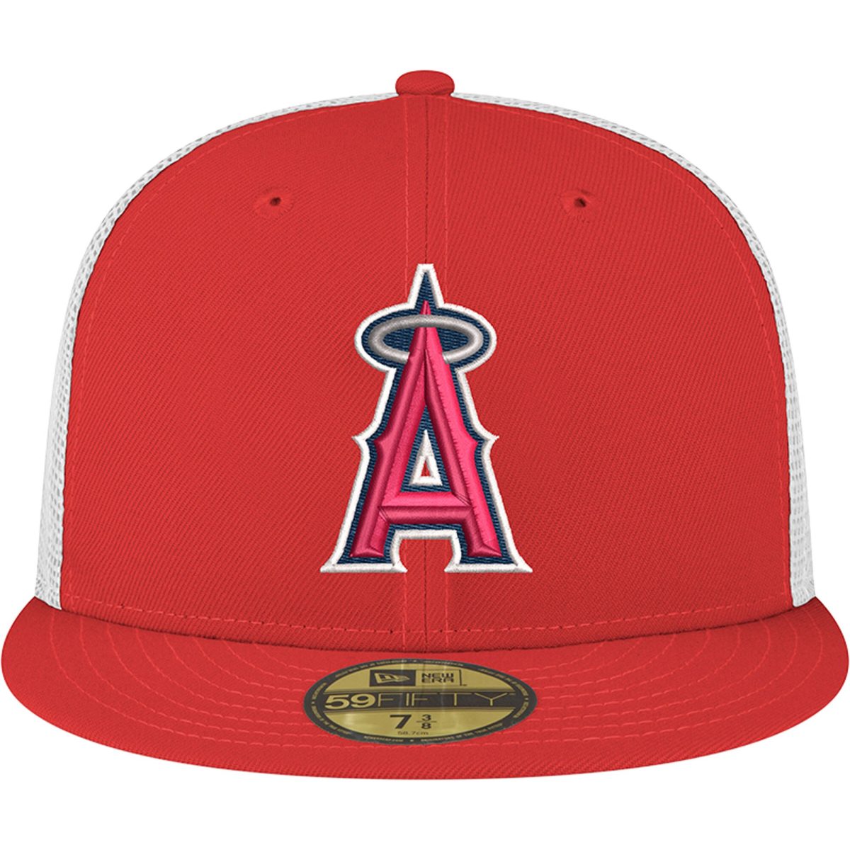 Los Angeles Angels Jerseys Shop – mens los angeles angels new era red team color 59fifty trucker fitted hat Baseball Jerseys and Caps for Fans