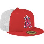 Los Angeles Angels Jerseys Shop – mens los angeles angels new era red team color 59fifty trucker fitted hat Baseball Jerseys and Caps for Fans