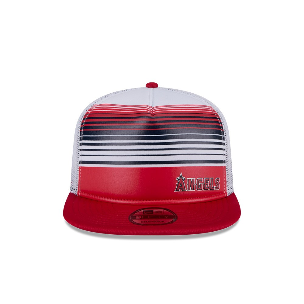 Los Angeles Angels Jerseys Shop – mens los angeles angels new era red team horizon 9fifty a-frame trucker snapback hat Baseball Jerseys and Caps for Fans