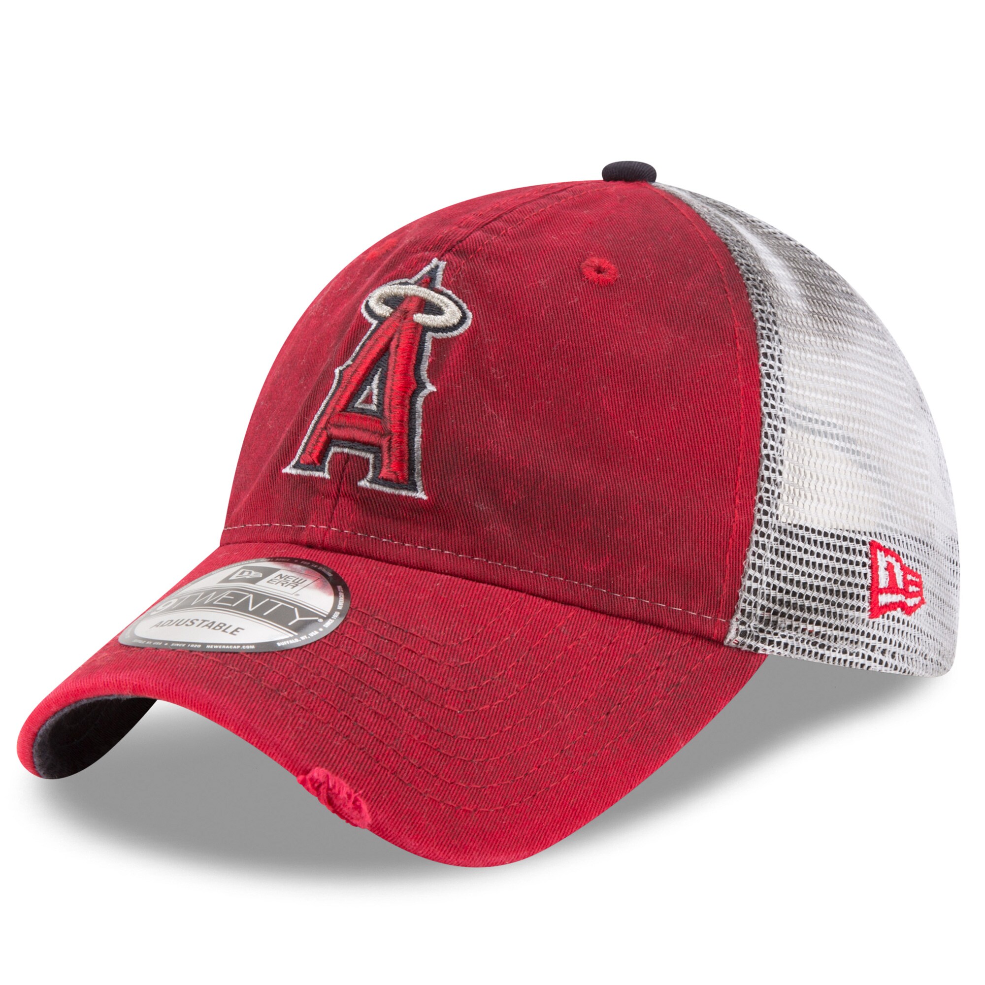 Los Angeles Angels Jerseys Shop – mens los angeles angels new era red team rustic 9twenty trucker adjustable hat Baseball Jerseys and Caps for Fans
