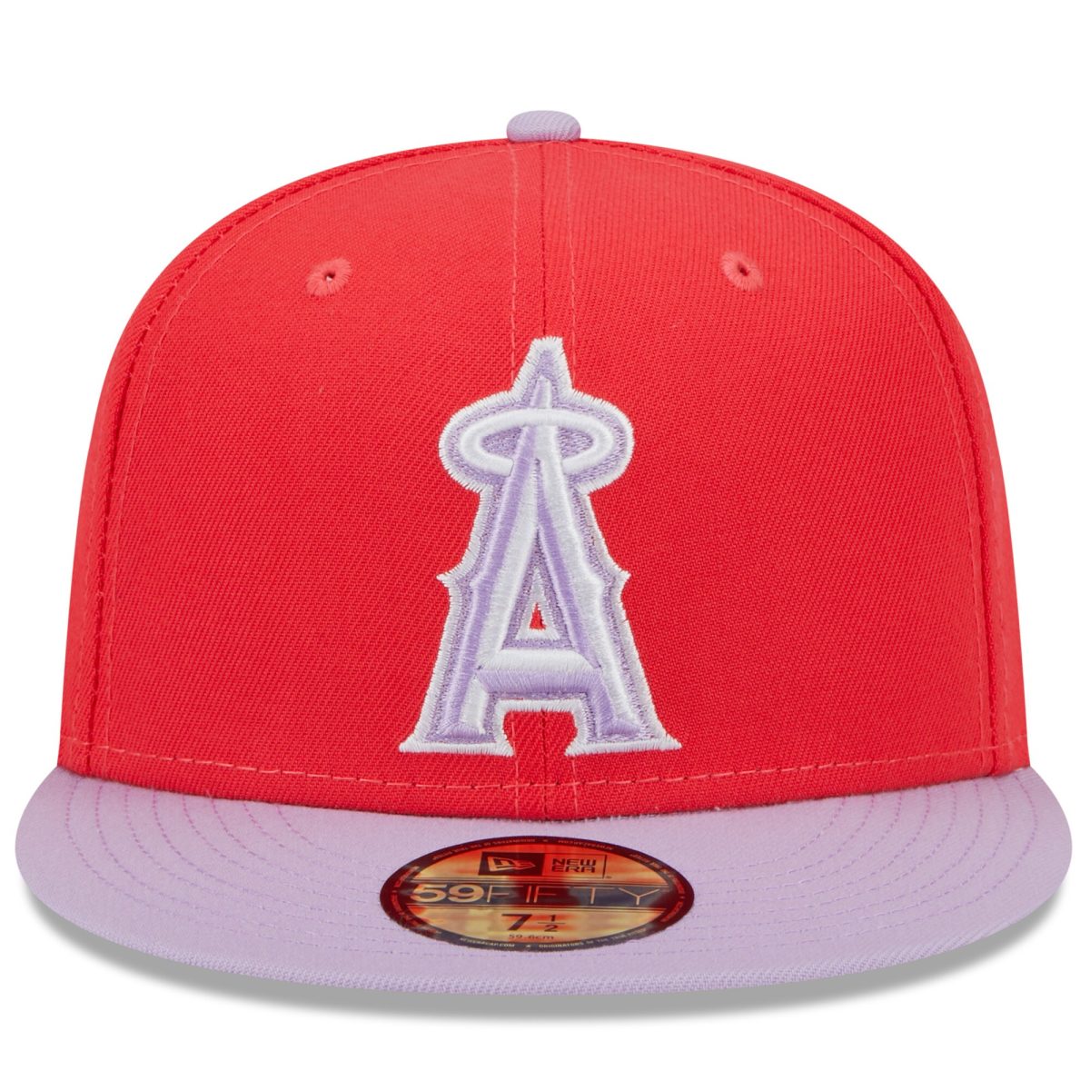 Los Angeles Angels Jerseys Shop – mens los angeles angels new era redlavender spring color two-tone 59fifty fitted hat Baseball Jerseys and Caps for Fans
