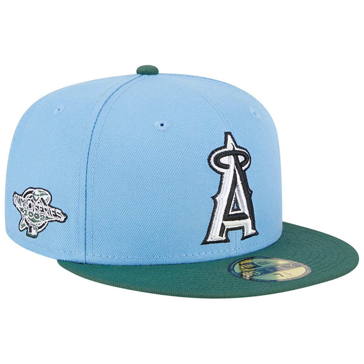 Los Angeles Angels Jerseys Shop – mens los angeles angels new era sky bluecilantro 2002 world series 59fifty fitted hat Baseball Jerseys and Caps for Fans