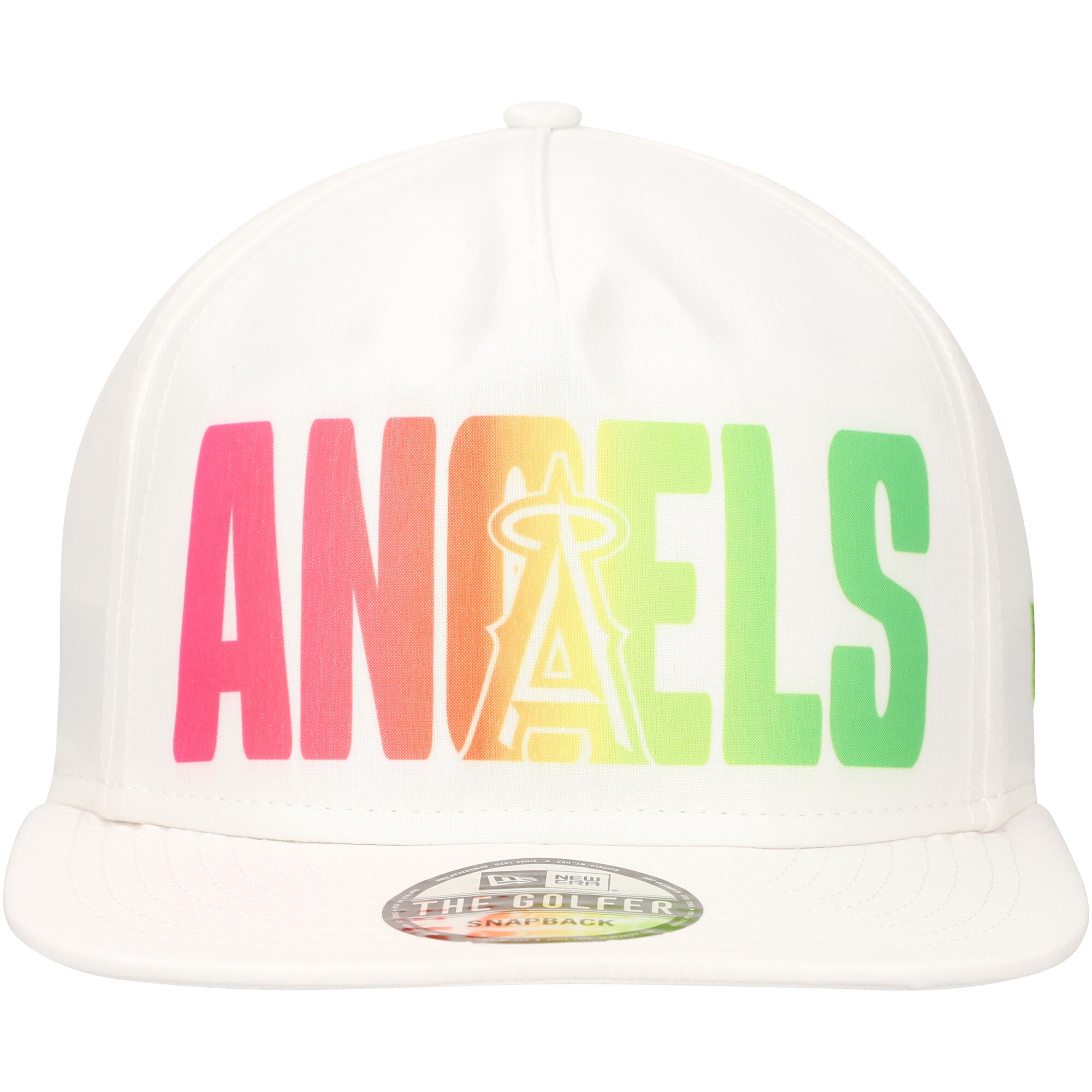 Los Angeles Angels Jerseys Shop – mens los angeles angels new era white spring spectrum golfer snapback hat Baseball Jerseys and Caps for Fans