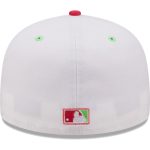 Los Angeles Angels Jerseys Shop – mens los angeles angels new era whitecoral 50th anniversary strawberry lolli 59fifty fitted hat Baseball Jerseys and Caps for Fans