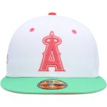 Los Angeles Angels Jerseys Shop – mens los angeles angels new era whitegreen watermelon lolli 59fifty fitted hat Baseball Jerseys and Caps for Fans