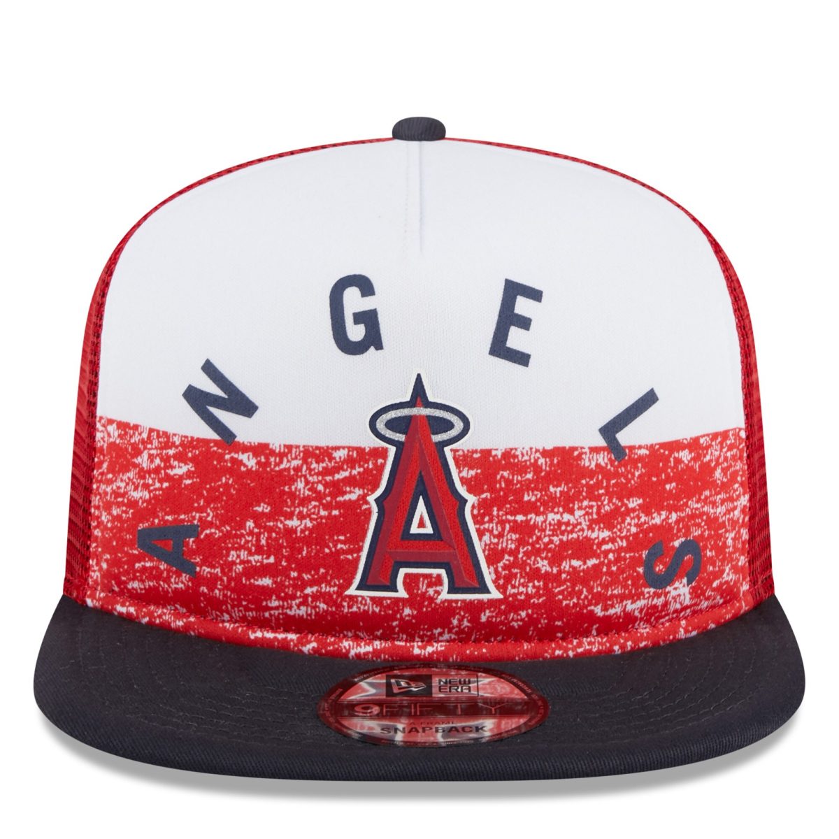 Los Angeles Angels Jerseys Shop – mens los angeles angels new era whitered team foam front a-frame trucker 9fifty snapback hat Baseball Jerseys and Caps for Fans