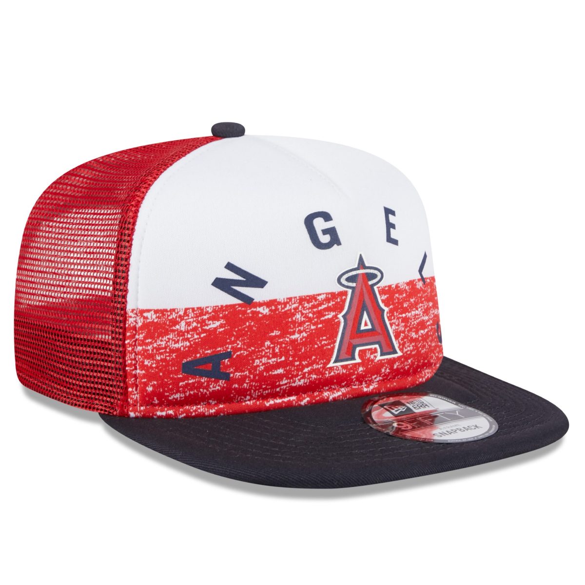 Los Angeles Angels Jerseys Shop – mens los angeles angels new era whitered team foam front a-frame trucker 9fifty snapback hat Baseball Jerseys and Caps for Fans