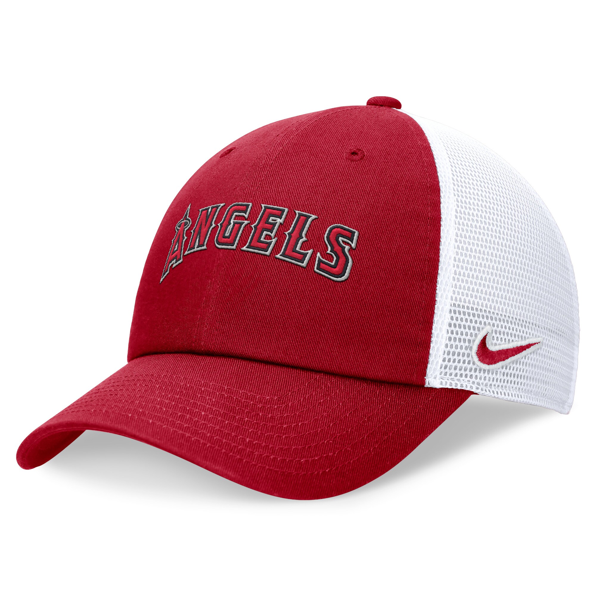 Los Angeles Angels Jerseys Shop – mens los angeles angels nike red wordmark adjustable trucker hat Baseball Jerseys and Caps for Fans