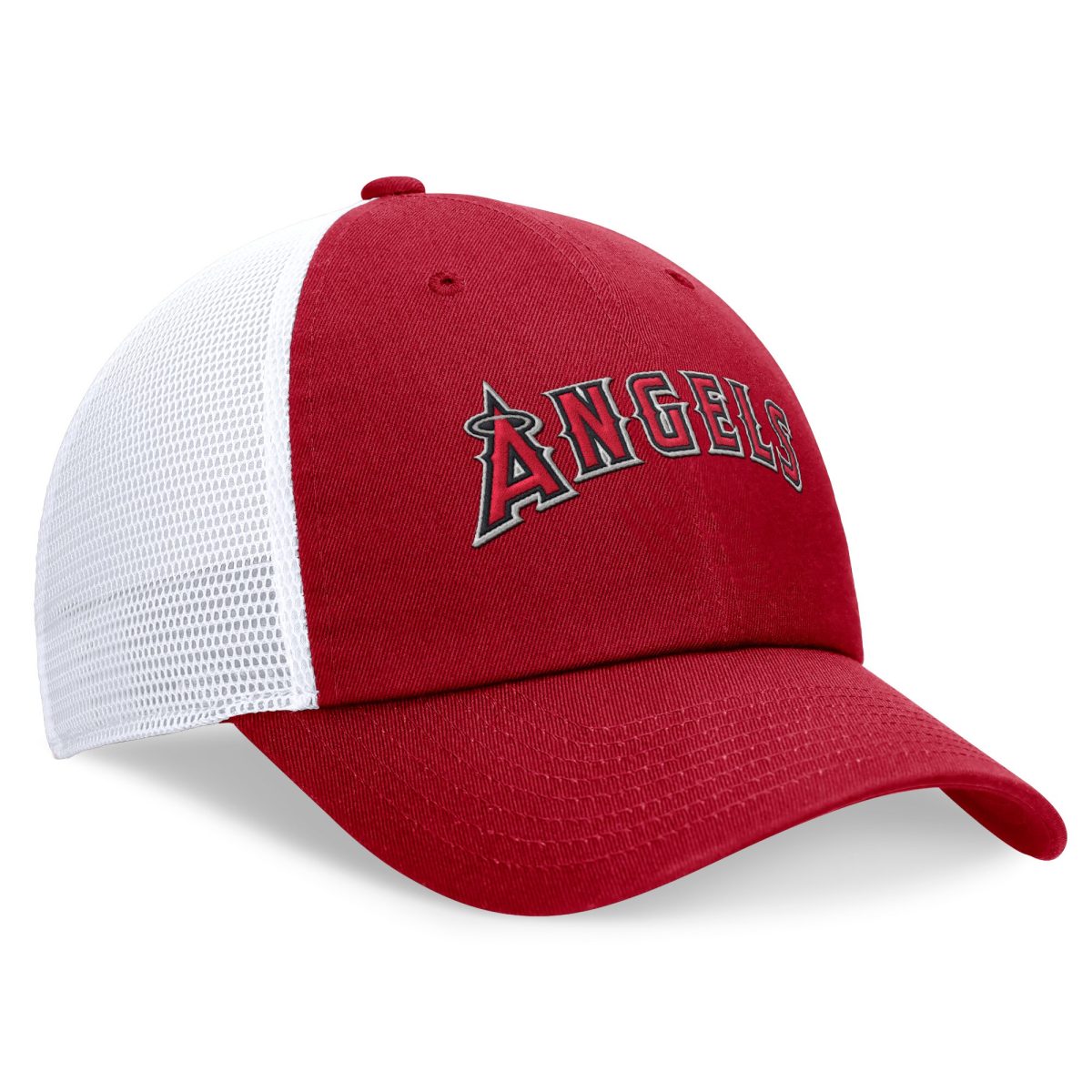 Los Angeles Angels Jerseys Shop – mens los angeles angels nike red wordmark adjustable trucker hat Baseball Jerseys and Caps for Fans