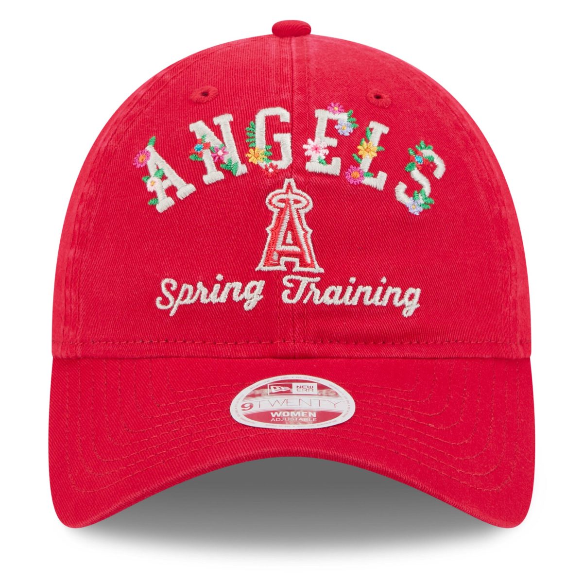 Los Angeles Angels Jerseys Shop – womens los angeles angels new era red 2025 spring training floral 9twenty adjustable hat Baseball Jerseys and Caps for Fans