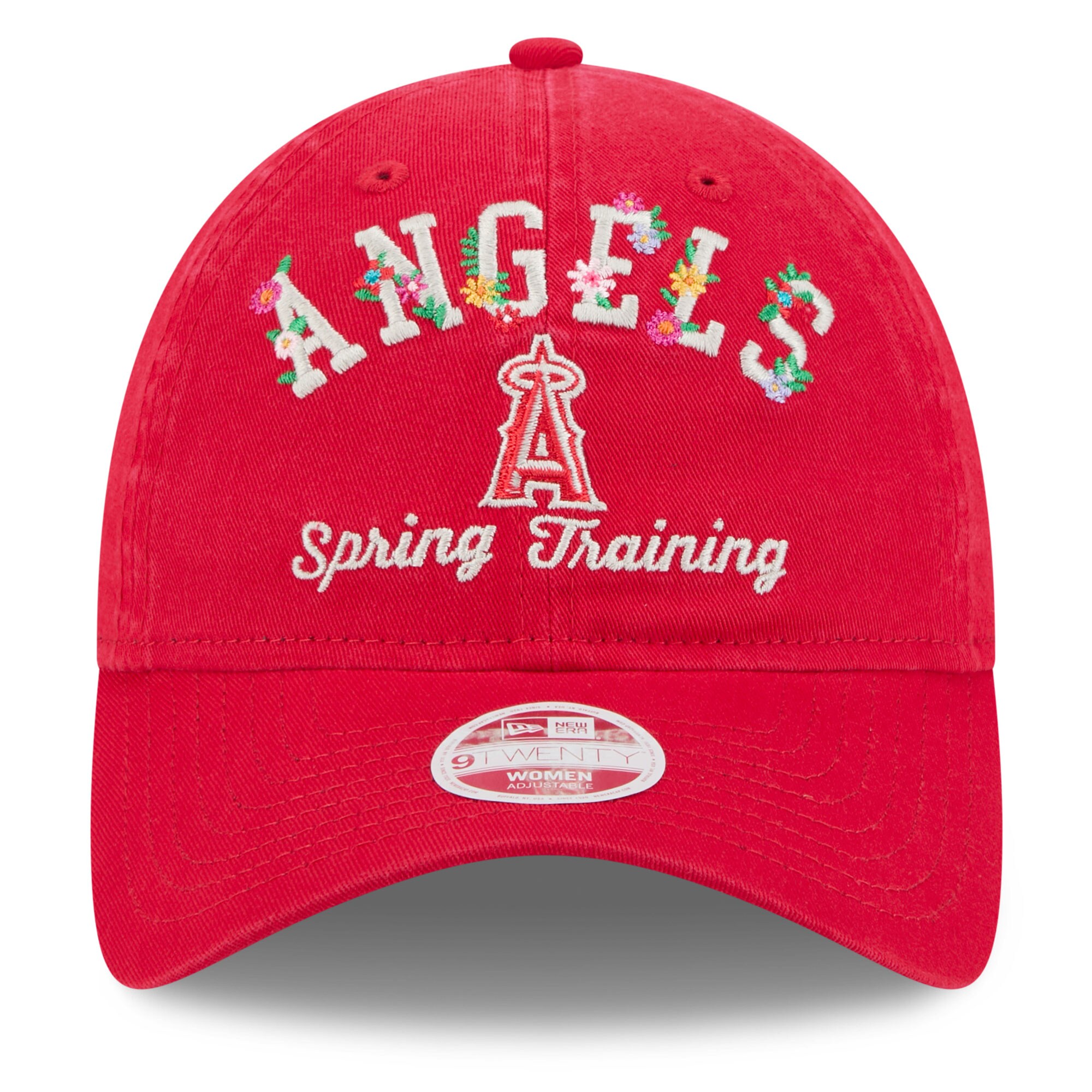 Los Angeles Angels Jerseys Shop – womens los angeles angels new era red 2025 spring training floral 9twenty adjustable hat Baseball Jerseys and Caps for Fans
