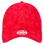 Los Angeles Angels Jerseys Shop – womens los angeles angels new era red tonal floral 9twenty adjustable hat Baseball Jerseys and Caps for Fans