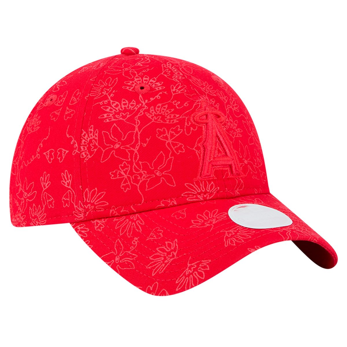 Los Angeles Angels Jerseys Shop – womens los angeles angels new era red tonal floral 9twenty adjustable hat Baseball Jerseys and Caps for Fans