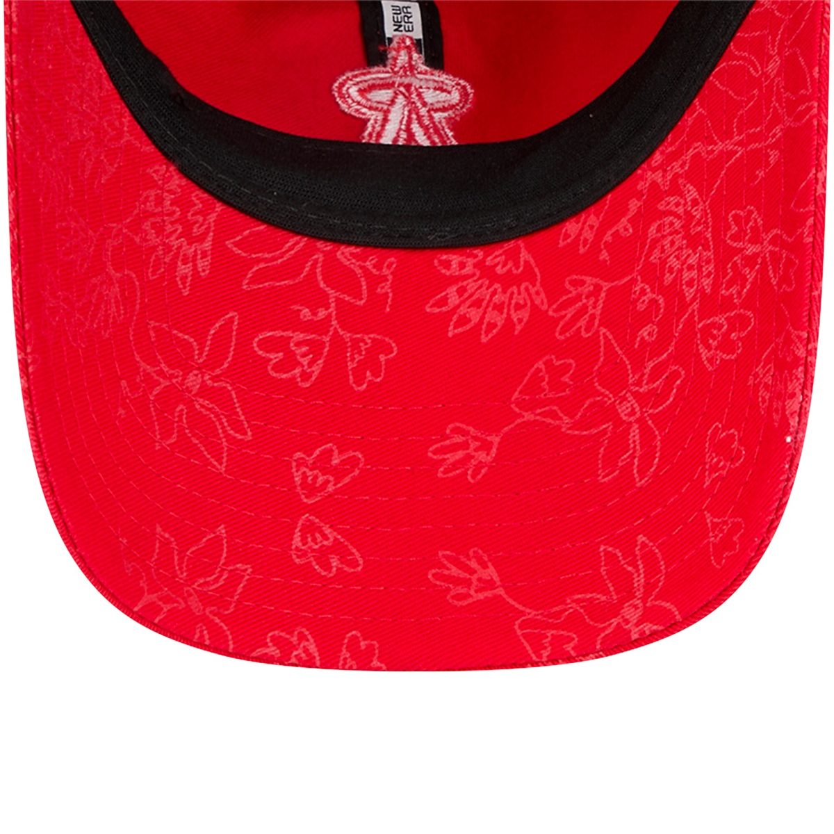 Los Angeles Angels Jerseys Shop – womens los angeles angels new era red tonal floral 9twenty adjustable hat Baseball Jerseys and Caps for Fans