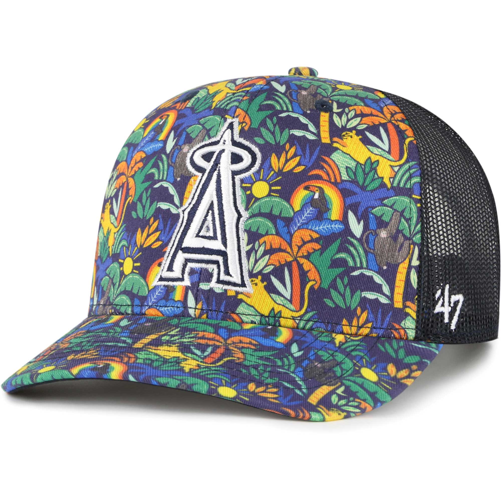 Los Angeles Angels Jerseys Shop – youth los angeles angels 47 navy jungle gym adjustable trucker hat Baseball Jerseys and Caps for Fans