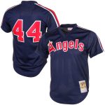 Los Angeles Angels Jerseys Shop – mens california angels reggie jackson mitchell  ness navy cooperstown mesh batting practice jersey Baseball Jerseys and Caps for Fans