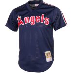 Los Angeles Angels Jerseys Shop – mens california angels reggie jackson mitchell  ness navy cooperstown mesh batting practice jersey Baseball Jerseys and Caps for Fans