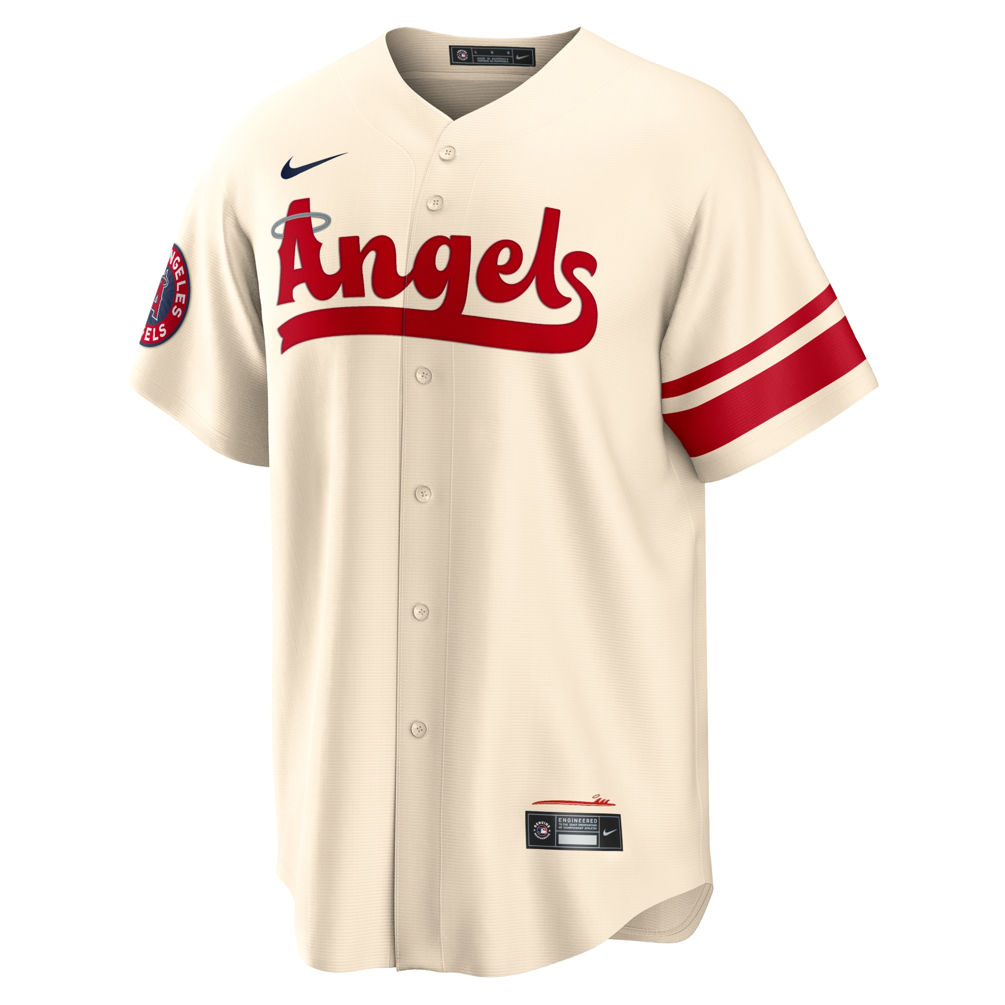 Los Angeles Angels Jerseys Shop – mens los angeles angels mike trout nike cream city connect replica player jersey Baseball Jerseys and Caps for Fans