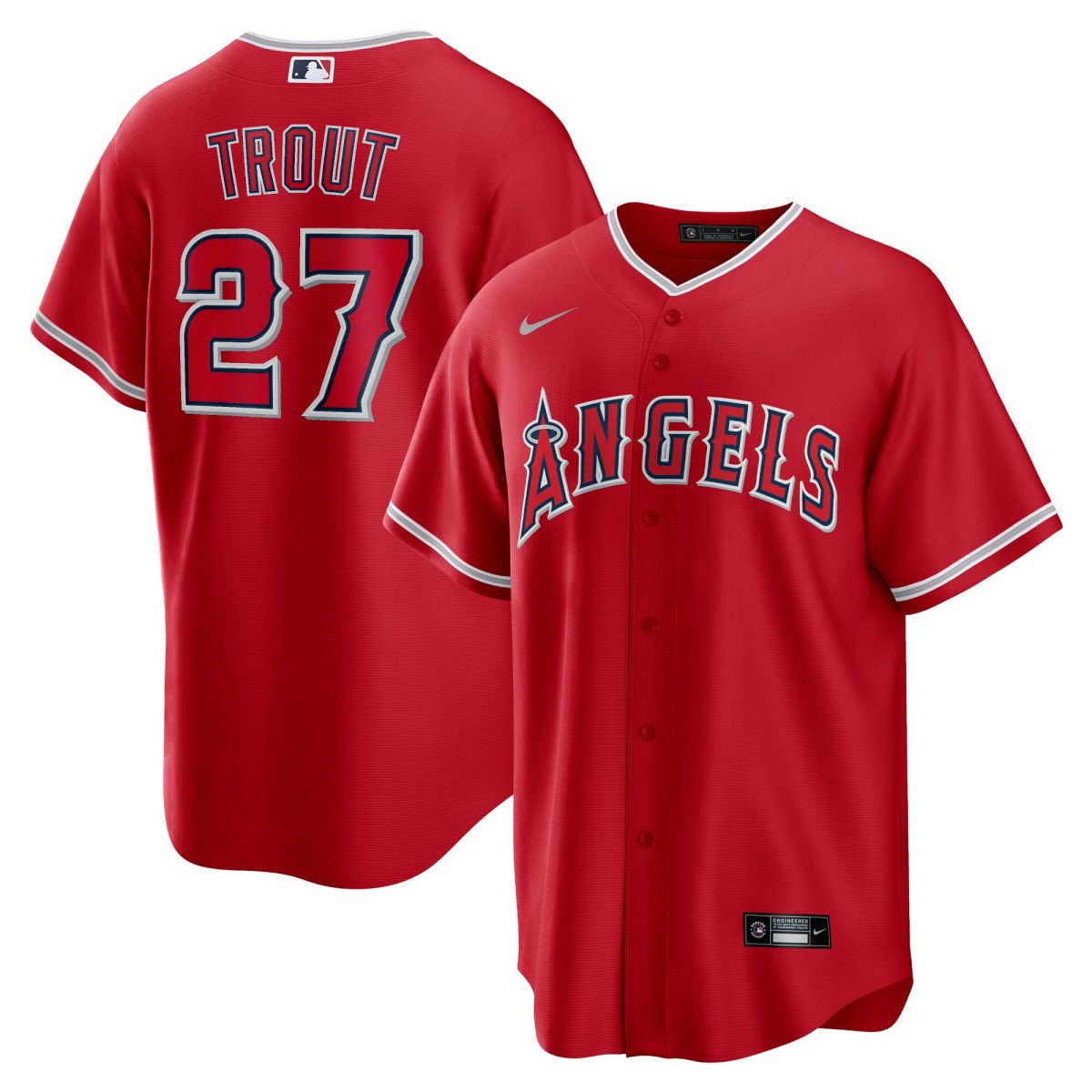 Los Angeles Angels Jerseys Shop – mens los angeles angels mike trout nike red alternate replica player name jersey Baseball Jerseys and Caps for Fans