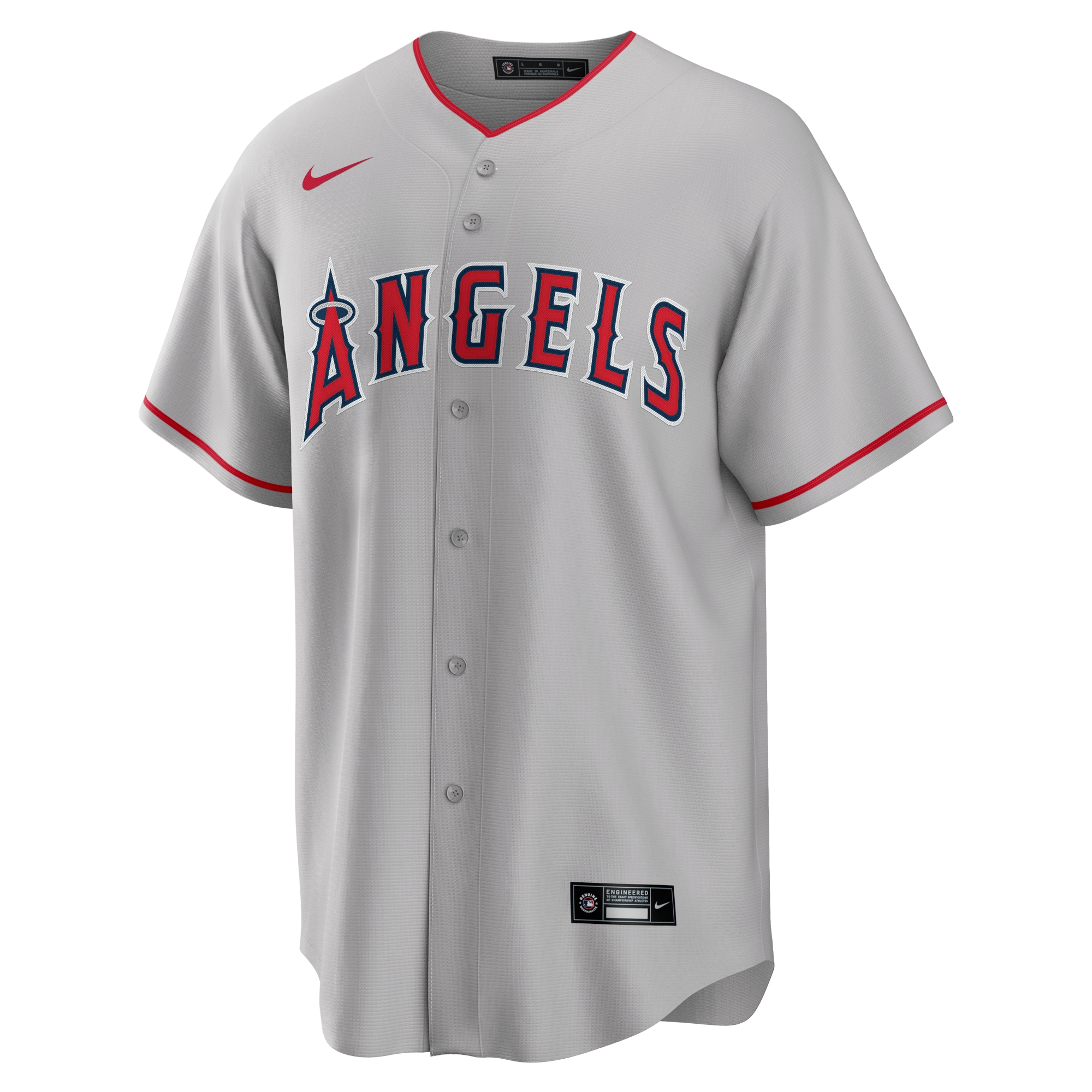 Los Angeles Angels Jerseys Shop – mens los angeles angels mike trout nike silver road replica player name jersey Baseball Jerseys and Caps for Fans