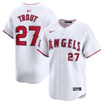 Los Angeles Angels Jerseys Shop – mens los angeles angels mike trout nike white home limited player jersey Baseball Jerseys and Caps for Fans