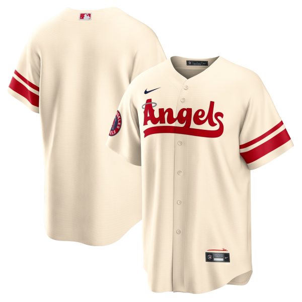 Los Angeles Angels Jerseys Shop – mens los angeles angels nike cream city connect replica team jersey Baseball Jerseys and Caps for Fans