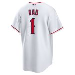 Los Angeles Angels Jerseys Shop – mens los angeles angels nike white 1 dad home replica jersey Baseball Jerseys and Caps for Fans