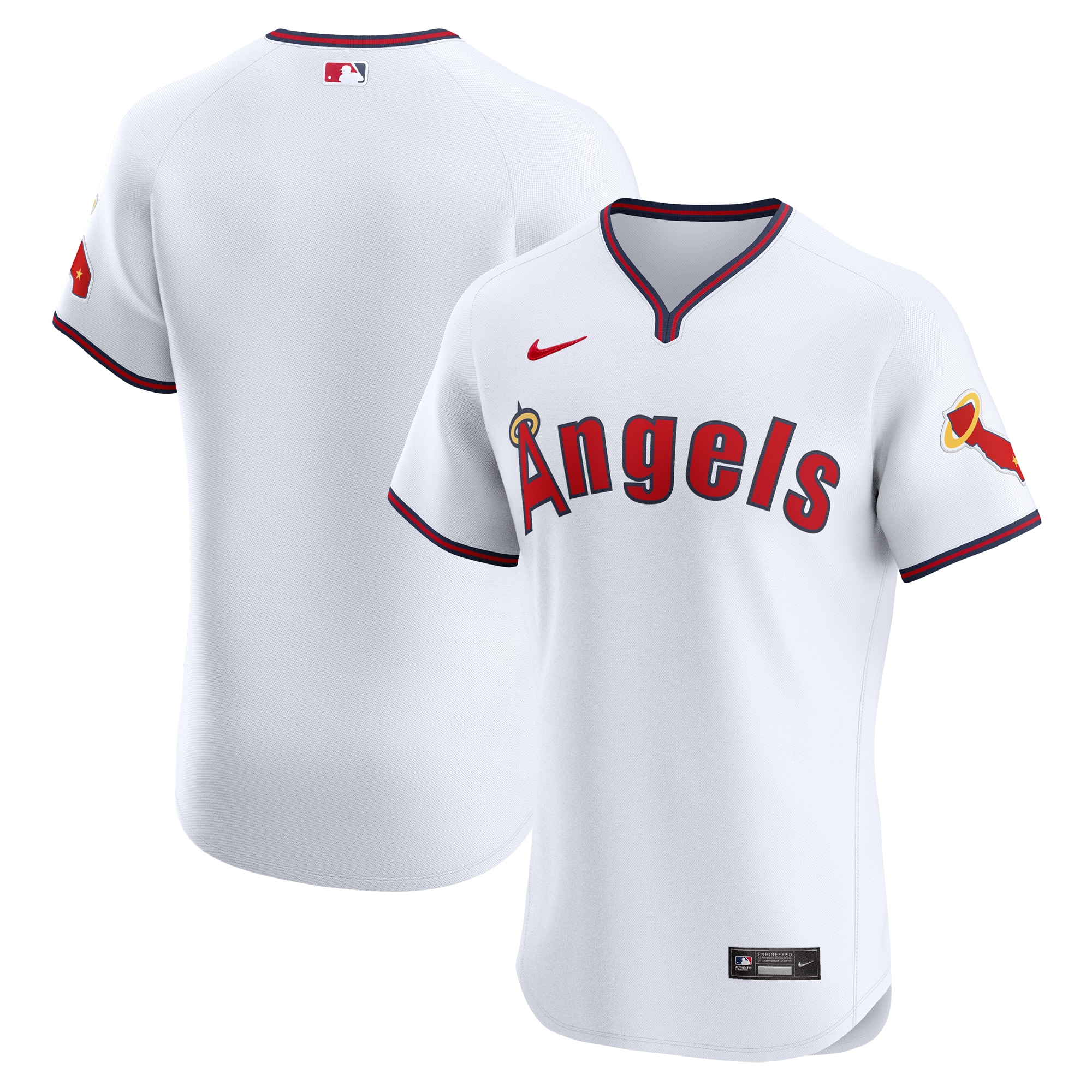 Los Angeles Angels Jerseys Shop – mens los angeles angels nike white alternate vapor premier elite patch jersey Baseball Jerseys and Caps for Fans