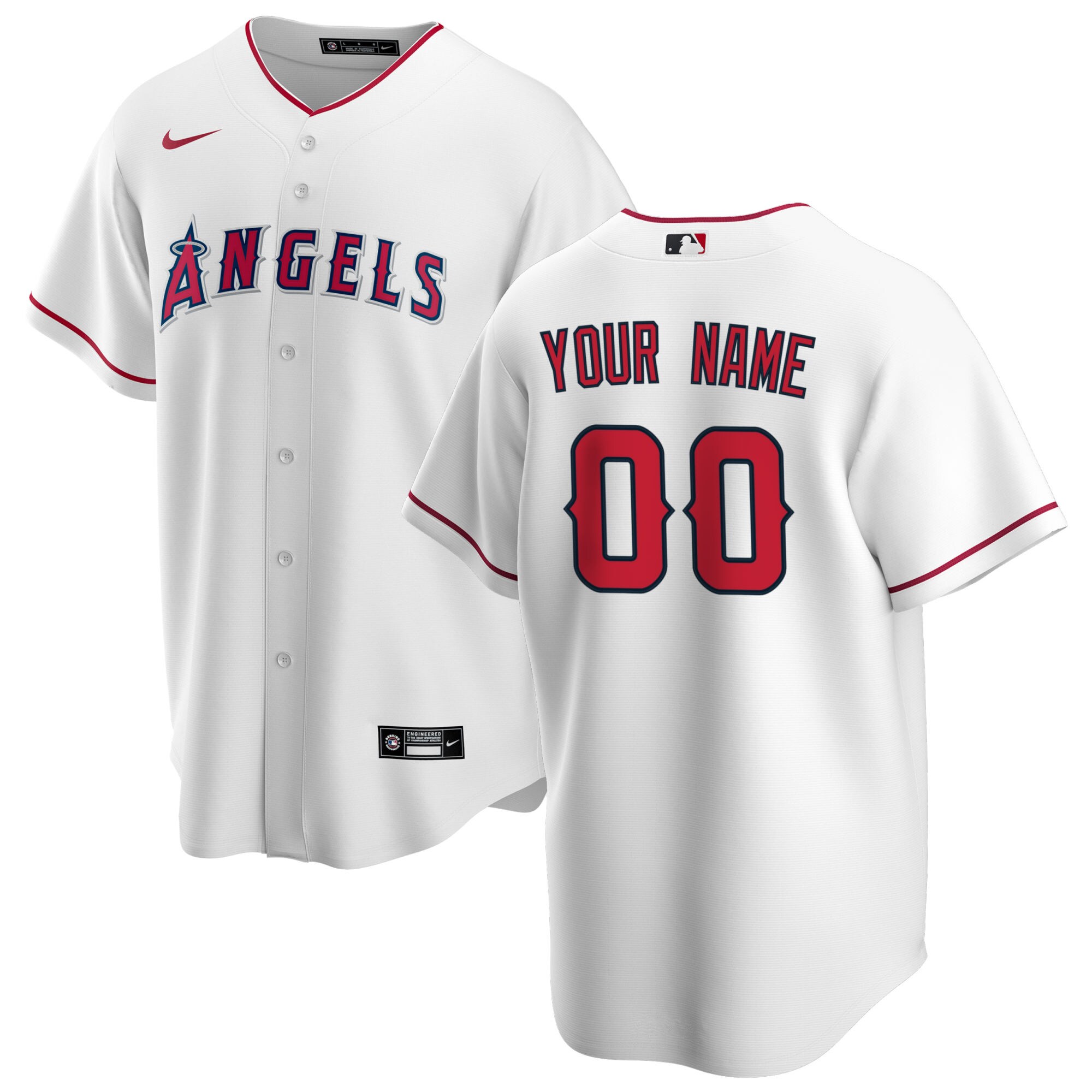 Los Angeles Angels Jerseys Shop – mens los angeles angels nike white home replica custom jersey Baseball Jerseys and Caps for Fans