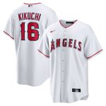 Los Angeles Angels Jerseys Shop – mens los angeles angels yusei kikuchi nike white home replica jersey Baseball Jerseys and Caps for Fans