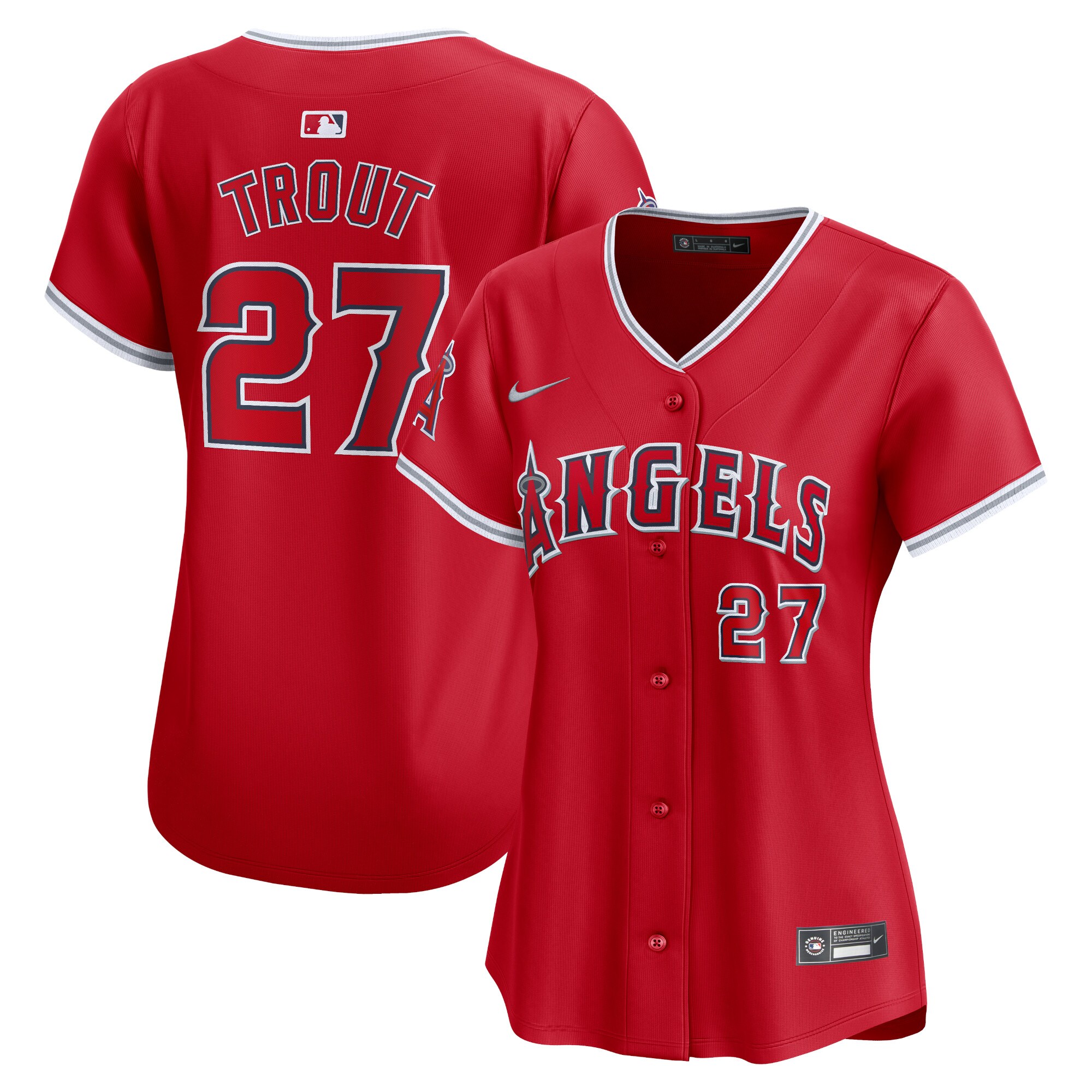 Los Angeles Angels Jerseys Shop – womens los angeles angels mike trout nike red alternate limited player jersey Baseball Jerseys and Caps for Fans